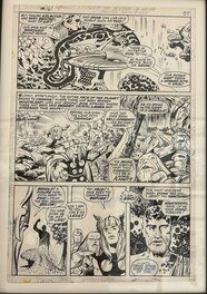 Jack Kirby - Jack Kirby Thor 161 p20 - Planche originale