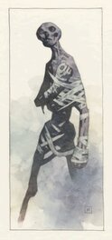 Mike Mignola - Mummy - Illustration originale