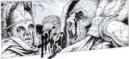 Philippe Pellet - Case alternative  pour Sheïd - Planche originale