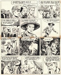 Gérald Forton - Tiger Joe - Planche 5 de l'histoire Le Dragon de feu - Comic Strip