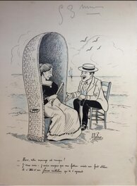 A. Vosrie - Râtelier (Dentiste) - Illustration originale