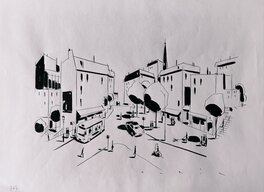 Scène de rue Scène de rue