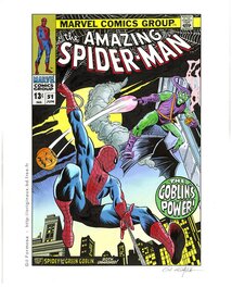 Gil Formosa - Spider-Man Cover - Couverture originale