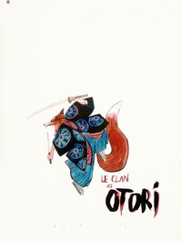 Benjamin Bachelier - Le clan des Otori – Illustration originale 14 - Original Illustration