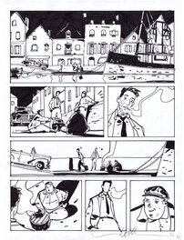 Bruno Le Floc'h - Saint-Germain, puis roule vers l'ouest! - Planche originale
