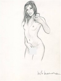 Illustration de charme Comic Art