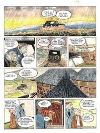 Dimitri - Planche originale 19 du tome 16 LE GOULAG - La Gargotière par Dimitri - Comic Strip