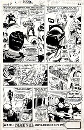 Daredevil #23 page 26 by Gene Colan Comic Art