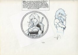 Philippe Pellet - Tara - Illustration originale