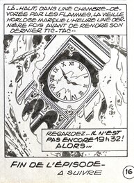 Jean-Yves Mitton - Mikros - Titans no 61 page 38 - planche originale - comic art - PSI Jean-Yves Mitton - Mikros - Titans no 61 page 38 - planche originale - comic art - PSI