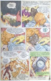 Jean-Yves Mitton - Mikros - Titans no 61 page 38 - planche originale - comic art - PSI Jean-Yves Mitton - Mikros - Titans no 61 page 38 - planche originale - comic art - PSI