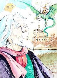 Florence Magnin - PAYS ROUX   couleur directe - Original Illustration