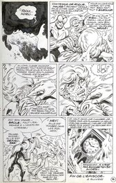 Jean-Yves Mitton - Mikros - Le Beau, la Belle et les Bêtes - Titans no 61 - planche originale n°16 - comic art - Comic Strip