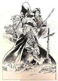 Jean-Charles Poupard - Les Griffes du Gévaudan - Original Illustration