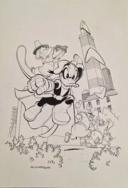 Paco Rodriguez Peinado - Couverture de Fantomiald - Original Cover