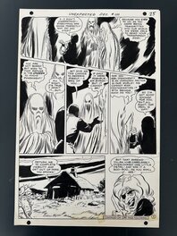 Bill Draut - Planche Originale Bill Draut "Tales of the Unexpected #110 page 26" (Tales of the mad mod Witch page 7) DC Comics 1969 - Planche originale