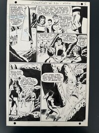 Win Mortimer - Planche Originale Win Mortimer "Adventure Comics #380 page 7" Legion Of Super Heroes DC Comics 1969 - Planche originale