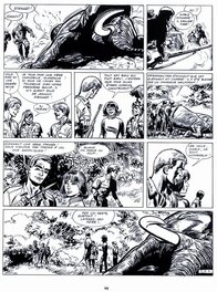 Page en noir et blanc publiée dans le volume 11 (1964-1965) de l'intégrale Tout Jijé Page en noir et blanc publiée dans le volume 11 (1964-1965) de l'intégrale Tout Jijé
