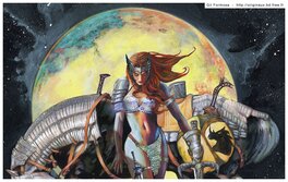 Red SONJA by Gil Formosa Close Up