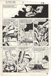 Mike Zeck - Secret Wars #7 p13 (Doom and Galactus) - Planche originale