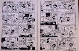 Claude Marin - Fan Fan Premier Ministre - Planche originale