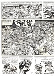 Iznogoud, planche originale 2 - Le Catalogue Magique