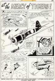 Dick Ayers - Unknown Soldier - T224 complete story "At the mercy of Tigers" - Planche originale
