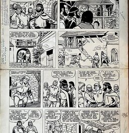 Sirius - Page 31 du mythique album 'Mission a Byzance - Planche originale