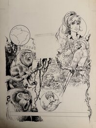 César Spadari - Towards The Zambesi - Planche originale