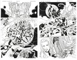 Richard Ortiz - Brian Pulido's Lady Death "The Wicked" - Issue #1 planche 8+9 - Comic Strip