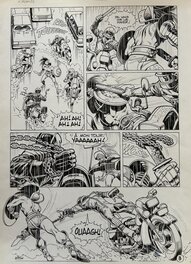 Jean-Yves Mitton - Mitton, Kronos#1, plnanche n°3, Titan#115, 1988. - Comic Strip