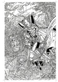 Brian Pulido's Medieval Lady Death - Issue #6, variant cover Brian Pulido's Medieval Lady Death - Issue #6, variant cover