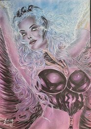 Denn C Mendes - Storm - Illustration originale