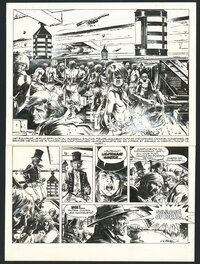 William Vance - 1979 - Bruce J. Hawker #3: Press Gang - Pg.6 - Comic Strip