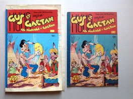 La Couverture originale de Chott devant sa Publication - Éo 1951 de la S.E.R. de Pierre Mouchot