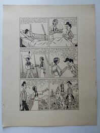 La Planche 4 du Gus et Gaëtan 16 au format entier de : 25 X 32,5 Cm