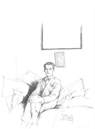 Ron Van Riet - Federico García Lorca - Original Illustration