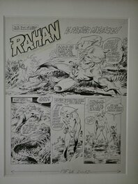 André Chéret - Rahan - Le dernier massacre - Planche originale