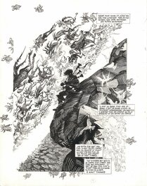 Michel Durand - Les travailleurs de la mer - page 9 - Extraordinaire album ! Géniale adaptation du roman de Victor HUGO - Planche originale