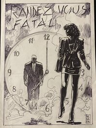 Milo Manara - Rendez-Vous Fatal - Planche originale