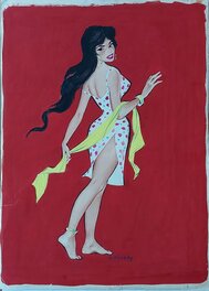 Georges Pichard - Pichard - Couverture " V Magazine " - Couverture originale