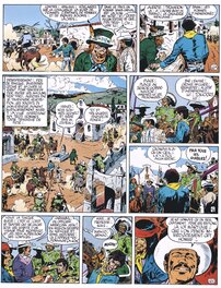 Jean Giraud - Blueberry - Le Cavalier perdu - planche original no 42 - comic art BD Jean Giraud - Blueberry - Le Cavalier perdu - planche original no 42 - comic art BD