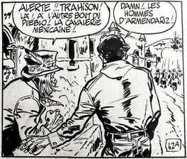 Jean Giraud - Blueberry - Le Cavalier perdu - planche original no 42 - comic art d1 Jean Giraud - Blueberry - Le Cavalier perdu - planche original no 42 - comic art d1
