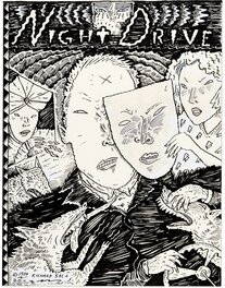 Richard Sala - Richard Sala - Night Drive - cover - Original Cover