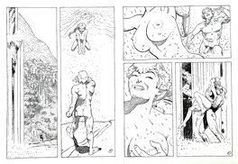 Christian Rossi - FANTASME DE ROSSI / REPLAY / - Planche originale