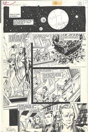 Ganthet’s tale #3 page 1 signed  By John Byrne