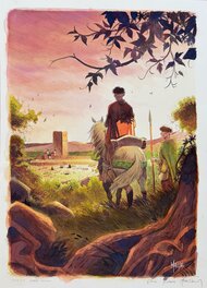 Vincent Mallié - Mallié - Hommage à Bois Maury d’Hermann - Alda - Illustration originale