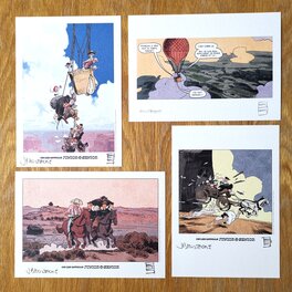 Ex-Libris compris dans l'édition Canal BD et ex-libris tirage La Case à Bulles