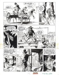 Hermann - Hermann : Comanche tome 4 planche 25 - Planche originale