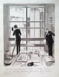 Tetsu - Dessin de Tetsu - Planche originale